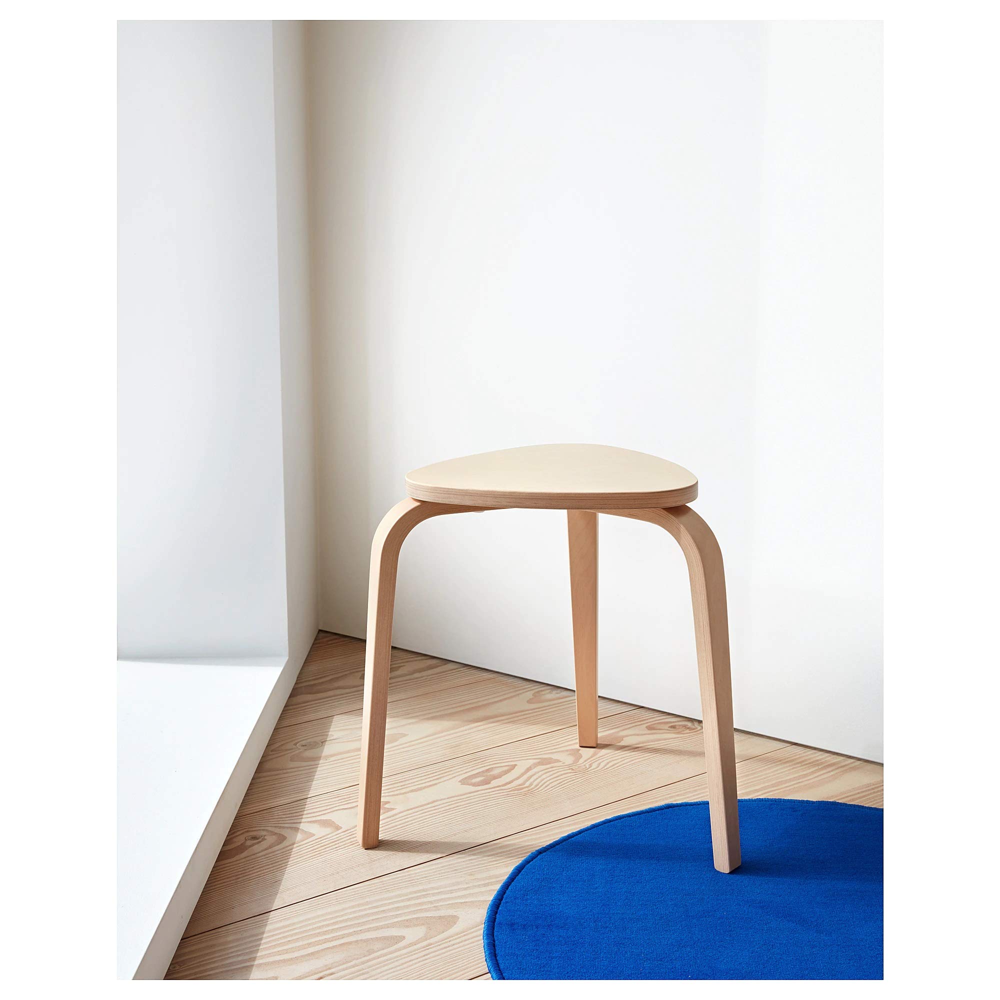 スツール IKEA KYRRE Ikea Birch Kyrre Stool : Amazon.in: Home & Kitchen